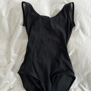 Yumiko Veronique leotard Mesh Size M Black